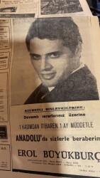 Akşam Gazetesi 12 Ekim 1966 - Erol Büyükburç Anadoluda Sizlerle Beraberim - Menderesi Kimler Astırdı ? GZ92895 - 2