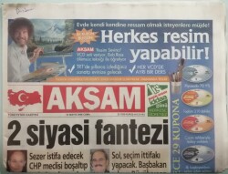 Akşam Gazetesi 12 Mayıs 2006 Ankarayı Sallayacak Projeler -GZ44655 - 2