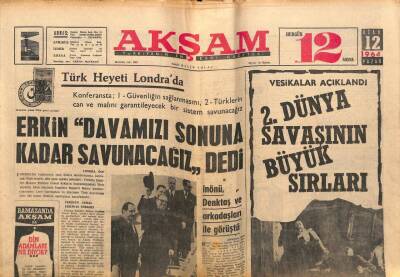 Akşam Gazetesi 12 Ocak 1964 - Rüçhan Adlı , Yakalanıp Adliyeye Götürülecek GZ92222 - 1