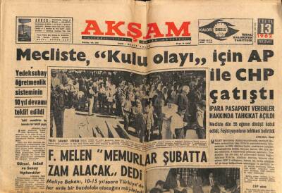 Akşam Gazetesi 13 Eylül 1962 - Şükrü Saban 10 Bin Metrede Türkiye Rekoru Yaptı GZ60529 - 1