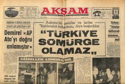 Akşam Gazetesi 13 Kasım 1966 - TMTF Kongresi Adapazarında Bugün Açılıyor - Hayranları Finlandiya Güzeline Hücum Etti GZ92406 - 1