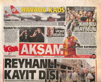 Akşam Gazetesi 14 Mayıs 2013 - Sezen Aksunun Çekirgesi - Gaffar Okkan Sinemaya Geliyor GZ106033 - 1