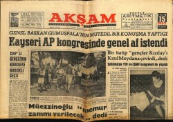 Akşam Gazetesi 15 Ekim 1962 - Yakup Kadri CHPden İstifa Etti GZ60406 - 2