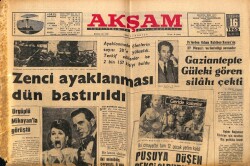 Akşam Gazetesi 16 Ağustos 1965 - Roger Vadim Jane Fonda İle Evlendi GZ60425 - 1