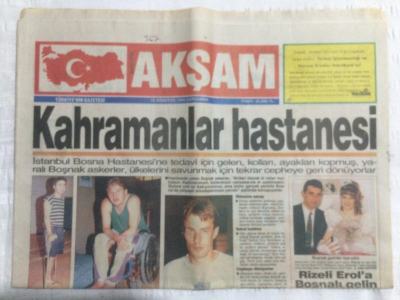 Akşam Gazetesi 16 Ağustos 1995 - Nilüfer Anadolu Yollarında - GZ19569 - 1
