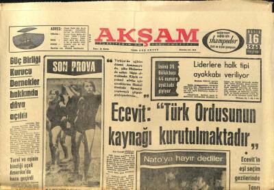 Akşam Gazetesi 16 Mayıs 1968 - Kamil Ocak Güreşçilerin Derdini Dinleyecek GZ97591 - 1