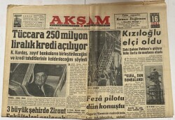 Akşam Gazetesi 16 Nisan 1961 - Kızıloğlu Elçi Oldu GZ60640 - 2