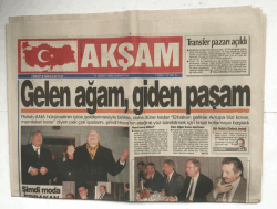 Akşam Gazetesi 17 Şubat 1996 - 5 Kahraman Şehit Oldu GZ5755 - 2