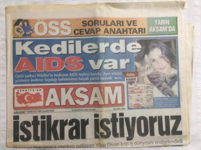 Akşam Gazetesi 18 Haziran 2000 - Emel Sayın Çömlekçi Oldu - GZ17583 - 2
