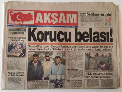 Akşam Gazetesi 18 Mart 1996 - Hanım Hayranlarından Çillere Büyük Sevgi GZ18502 - 1