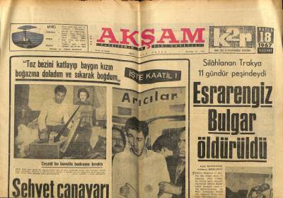 Akşam Gazetesi 18 Mayıs 1967 - Şehvet Canavarı Linç Ediliyordu GZ77215 - 1