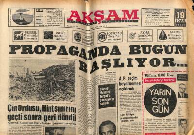 Akşam Gazetesi 19 Eylül 1965 - Şöhret Gemisi Zeki Müren Reklamı GZ92712 - 1