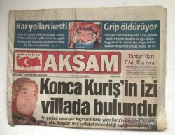 Akşam Gazetesi 19 Ocak 2000 - Grip Öldürüyor GZ5977 - 1