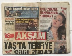 Akşam Gazetesi 19 Temmuz 2010 - Obama Sağlık Reçetesini Türkiyeden Çaldı GZ5641 - 2