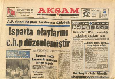 Akşam Gazetesi 2 Ekim 1973 - Altının Tarihçesi Ve Basılışı - Ege Üniversitesi Öğrenim Yılına Başladı GZ93445 - 1