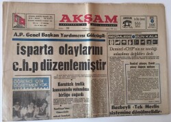 Akşam Gazetesi 2 Ekim 1973 - Öğrenci Çok Öğretmen Yok Orta Dereceli Okullarda 1,5 Milyon Öğrenci Okuyor GZ11897 - 1