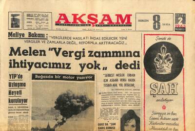 Akşam Gazetesi 2 Eylül 1963 - Türk İşçileri , Amerikalı İşvereni Dava Edecekler GZ115546 - 1