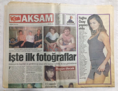Akşam Gazetesi 2 Mayıs 2000 - Müslümden Şok Kararlar - GZ17595 - 1