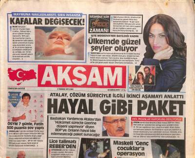 Akşam Gazetesi 2 Temmuz 2013 - ABDde Yangın Faciası 19 İtfaiyeci Öldü GZ116674 - 1
