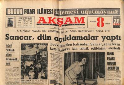 Akşam Gazetesi 20 Ağustos 1963 - Süreyya , Schellden İzin Alıp Resim Çektirdi GZ76074 - 1