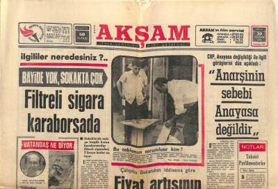 Akşam Gazetesi 20 Haziran 1971 - Yaşar Kemal Nefes Almadan Çalışacak GZ92244 - 1