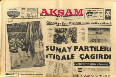 Akşam Gazetesi 20 Mayıs 1966 - Buldanda Atatürk Büstü Parçalandı GZ60468 - 2