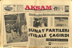 Akşam Gazetesi 20 Mayıs 1966 - Buldanda Atatürk Büstü Parçalandı GZ60468 - 1