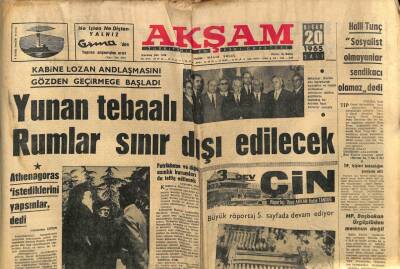 Akşam Gazetesi 20 Nisan 1965 - Karamanlis Karısından Ayrılıyor - Güney Korede Liseler Ve Üniversiteler Kapatıldı GZ92388 - 1