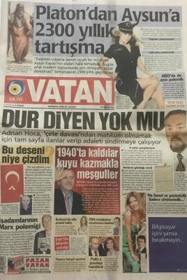 Akşam Gazetesi 20 Nisan 2008-Aysun Kayacı Dağdaki Çobanla Benim Oyum Bir Mi?GZ45333 - 2