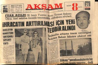 Akşam Gazetesi 21 Ağustos 1963 - Amerikada Bir Banka Soyuldu GZ76075 - 1