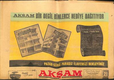 Akşam Gazetesi - 21 Mart 1969 - Selda Alkor Ehliyetsiz Araba Kullanmaktan Mahkum Oldu GZ99796 - 1