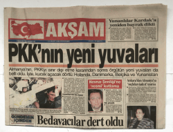Akşam Gazetesi 21 Mart 1996 - Menderese Şifa Masası GZ5715 - 1