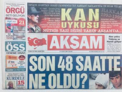 Akşam Gazetesi 21 Ocak 2007 - Son 48 Saatte Ne Oldu GZ42105 - 1