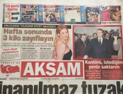 Akşam Gazetesi 21 Şubat 2004-Tülin Ve Caner İçin Son Şans GZ45230 - 1