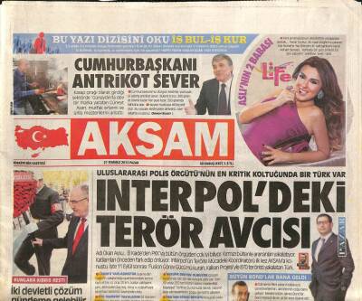 Akşam Gazetesi 21 Temmuz 2013 - Bizans Surlarına Dozer Darbesi - Kürtçe Öğretmenleri Atama Bekliyor GZ106826 - 1