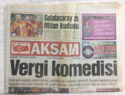 Akşam Gazetesi 22 Kasım 2000 - Bülent Ersoy Canını Zor Kurtardı - GZ17579 - 2