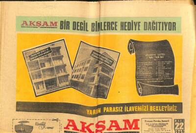 Akşam Gazetesi - 22 Mart 1969 - Cemal Kamacı,İtalyanın Hesabını Göreceğim GZ99816 - 1