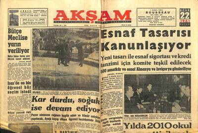 Akşam Gazetesi - 22 Ocak 1961 - Gündeş Menderesin İfadesi Yanlıştır Dedi GZ99771 - 1