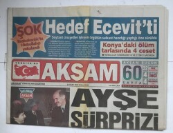 Akşam Gazetesi 22 Ocak 2000 - Dışişlerinde Büyükelçi Operasyonu GZ7069 - 1