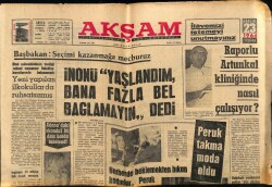 Akşam Gazetesi 23 Aralık 1964 - Kanserin Tedavisinde Yeni Bir Adım Atıldı GZ60508 - 2
