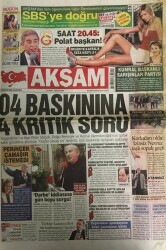 Akşam Gazetesi 23 Mart 2008-Korkulan Olduİzinsiz Nevruz Taşlı Sopalı Geçti GZ45503 - 2