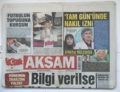 Akşam Gazetesi 23 Ocak 2012 - Başbakanın Anayasa Stratejisi GZ7418 - 1