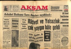 Akşam Gazetesi 24 Aralık 1964 - Ali Sami Yen Stadını Yapanlar Para Cezası Verecek GZ60509 - 2