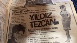 Akşam Gazetesi 24 Ekim 1966 - Yıldız Tezcan Aşkın Gözyaşları Plak Reklamı GZ92894 - 2