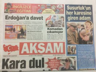 Akşam Gazetesi 24 Mayıs 2006 - Erol Günaydına Vefa Gecesi GZ47990 - 1