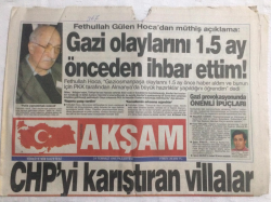 Akşam Gazetesi 24 Temmuz 1995 - Kenen Doğuludan Göbeklere İmza - GZ17652 - 1