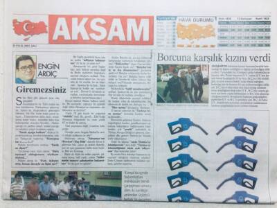 Akşam Gazetesi 25 Eylül 2007 - Borcuna Karşılık Kızını Verdi GZ42900 - 1