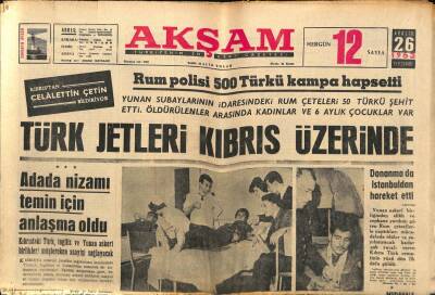 Akşam Gazetesi 26 Aralık 1963 - Hülya Koçyiğit 1966ya Kadar Evlenmiyecek - 60 Bin Maden İşçisi Grev Kararı Aldı GZ92373 - 1