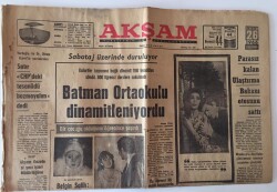 Akşam Gazetesi 26 Ekim 1966 - Demirel Genelgesi Dağıttırılmamış GZ11925 - 1