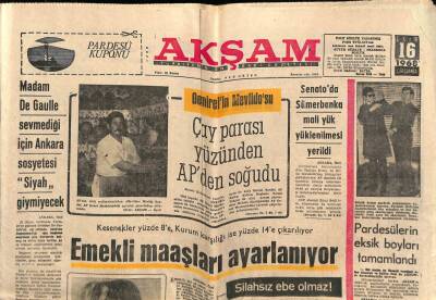 Akşam Gazetesi 26 Ekim 1968 - Atletlere Rekor Dayanmıyor GZ60543 - 1